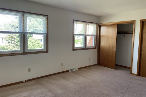 Main Bedroom with Double Closets