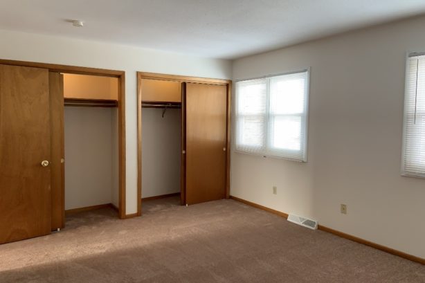 Main Bedroom with Double Closets
